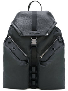 рюкзак с наружными карманами Emporio Armani