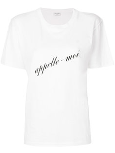 футболка Appelle-Moi Saint Laurent