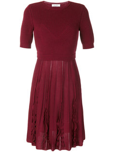вязаное расклешенное платье Valentino