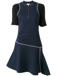 платье с открытыми швами  Kenzo