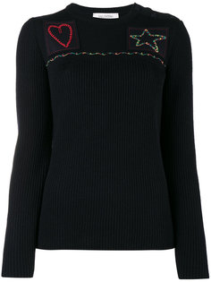 джемпер с вышивкой Valentino