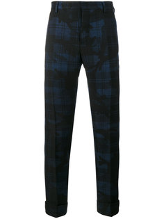 брюки в клетку Camo  Valentino