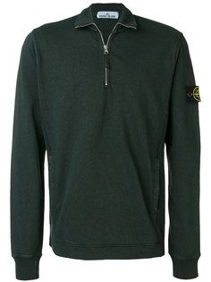 джемпер с отворотной горловиной на молнии Stone Island