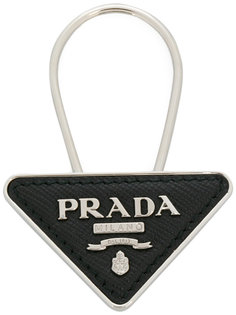 брелок для ключей с логотипом Prada