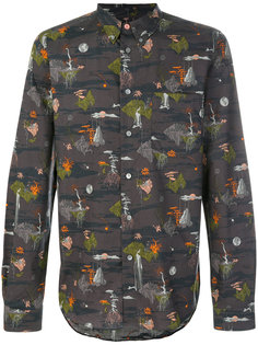 приталенная рубашка с вышивкой Ps By Paul Smith