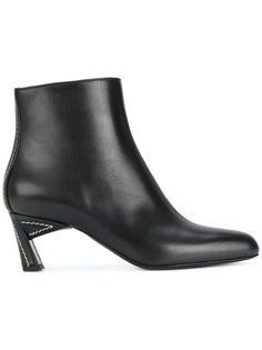 ботильоны на структурном каблуке Marni