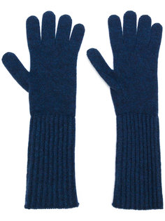 перчатки средней длины Pringle Of Scotland