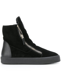 хайтопы с подкладкой из овечьей шерсти Giuseppe Zanotti Design