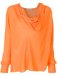 топ с драпировкой Emilio Pucci