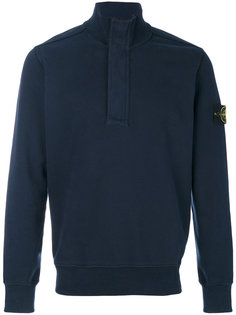 толстовка с воротником на пуговицах Stone Island