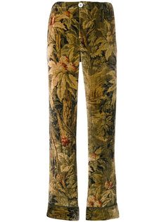 брюки с античным цветочным узором F.R.S For Restless Sleepers