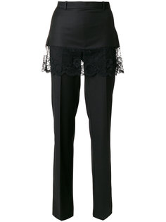 классические брюки с кружевной юбкой Givenchy