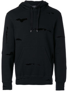 толстовка с капюшоном с вышивкой Alexander McQueen