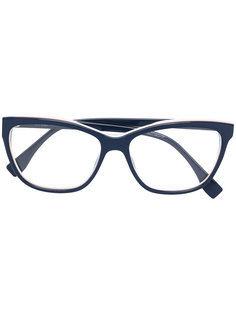 очки с квадратной оправе Fendi Eyewear