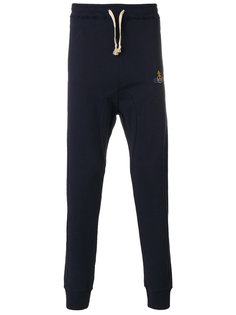 спортивные брюки с вышитым логотипом  Vivienne Westwood