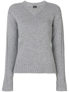 кашемировый джемпер с V-образным вырезом  Joseph