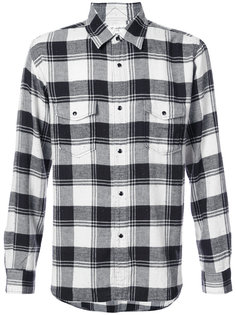 рубашка в клетку Saint Laurent