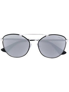 солнцезащитные очки в круглой оправе Prada Eyewear