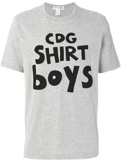 футболка с логотипом Comme Des Garçons Shirt