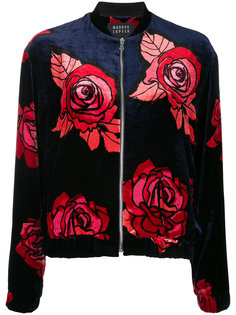 куртка-бомбер с розами Markus Lupfer
