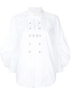 рубашка с асимметричной пуговичной планкой Toga Pulla