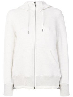 толстовка с капюшоном и шнурком на талии Sacai