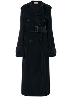 длинное пальто с воротником Nina Ricci