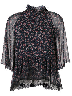 блузка с цветочным узором See By Chloé