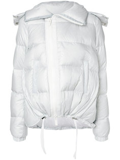 пуховик со стяжкой Sacai