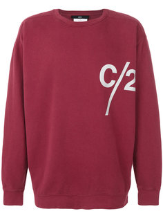 толстовка кроя оверсайз C2 Geo