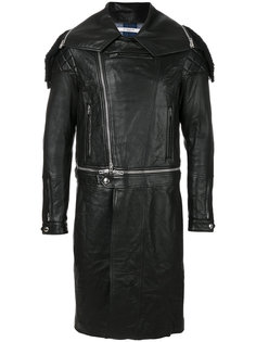 приталенное байкерское пальто Givenchy