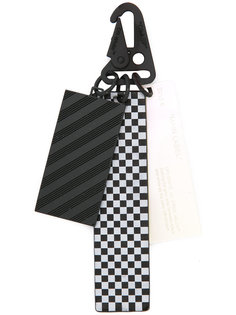 брелок в шашечку Off-White