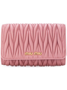 стеганый кошелек Miu Miu