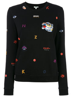 толстовка с рисунками Kenzo