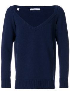 свитер с контрастной вставкой Givenchy