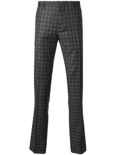 брюки в клетку Paul Smith