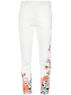 floral print trousers Isolda