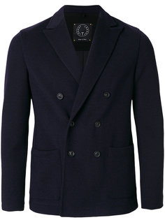 двубортное пальто с заостренными лацканами T Jacket