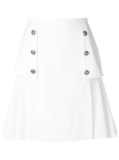 юбка А-образного силуэта с пуговицами Alexander McQueen