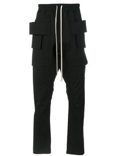 брюки с заниженной проймой Rick Owens DRKSHDW