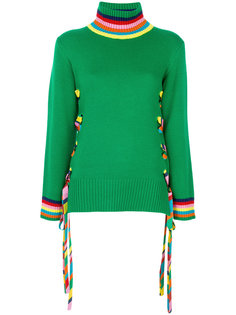 джемпер со шнуровкой  Mira Mikati