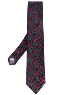 жаккардовый галстук с узором пейсли Canali