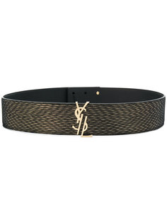 ремень с пряжкой-логотипом Saint Laurent