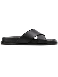 leather slides Uma | Raquel Davidowicz