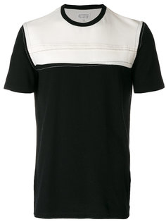 футболка дизайна "колор-блок" Maison Margiela