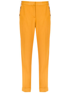 panelled straight trousers Egrey