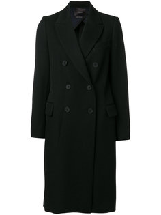 классическое двубортное пальто  Odeeh