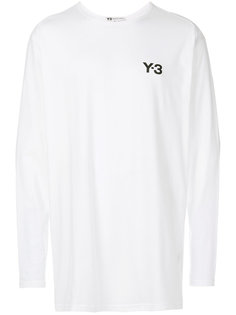 футболка с длинными рукавами и логотипом Y-3