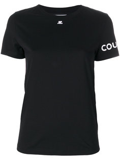 базовая футболка Courrèges