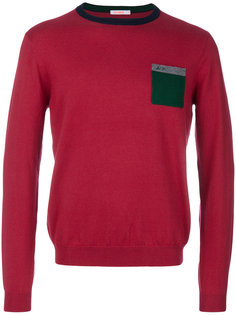 свитер с нагрудным карманом Sun 68